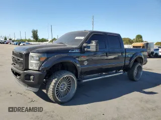 2013 Ford F-350 Platinum z VIN 1FT8W3BT6DEB71306, wystawiony jako Copart lot #49188135 z przebiegiem 204 281 mil mil oraz Szkody całkowita. Historia ofert i sprzedaży dostępna na DreamBid. Obrazek 1.