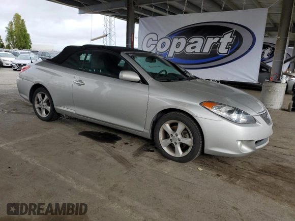 2006 Toyota Solara SE V6 with VIN 4T1FA38P26U087956, listed as a Copart auction lot 53656955 with 91,866 mi miles and Salvage Title. Bid and sale history available at carsss.com. Image 4.