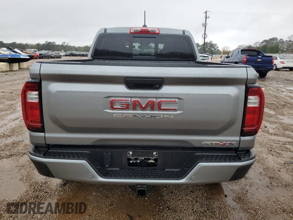 2023 GMC Canyon 4WD AT4X with VIN 1GTP6EEK2P1197620, listed as a Copart auction lot 45086574 with 4,417 mi miles and Salvage Title. Bid and sale history available at carsss.com. Image 6.