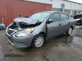 2017 Nissan Versa S Plus with VIN 3N1CN7AP0HL907898, listed as a Copart auction lot 59239185 with 105,148 mi miles and Salvage title. Bid and sale history available at DreamBid. Image 1.