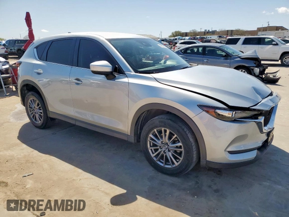 2017 Mazda CX-5 Sport with VIN JM3KFABL4H0145761, listed as a Copart auction lot 49317625 with 117,667 mi miles and Salvage Title. Bid and sale history available at carsss.com. Image 4.
