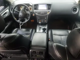 2018 Nissan Pathfinder SV with VIN 5N1DR2MM8JC611020, listed as a Copart auction lot 60131015 with 123,216 mi miles and Salvage title. Bid and sale history available at DreamBid. Image 8.
