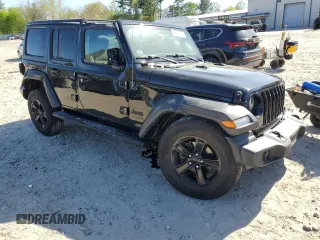 2021 Jeep Wrangler Unlimited Sport S с VIN 1C4HJXDN9MW870458, выставлен на аукционе Copart как лот 54887655 с пробегом 29 467 миль миль и Списание • Salvage title. История ставок и продаж доступна на DreamBid. Изображение 4.