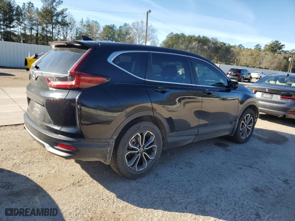 2020 Honda CR-V EX with VIN 7FARW1H52LE023088, listed as a Copart auction lot 88283395 with 64,865 mi miles and Salvage Title. Bid and sale history available at carsss.com. Image 3.