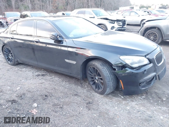 2015 BMW 7 Series 740Li xDrive with VIN WBAYF4C51FGS99074, listed as a IAAI auction lot 41222498 with 132,789 mi miles. Bid and sale history available at carsss.com. Image 1.