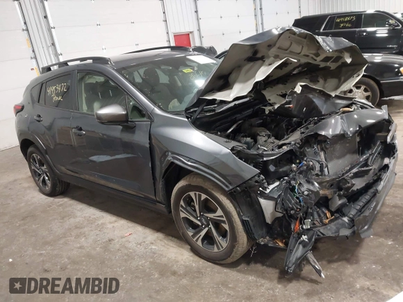 2024 Subaru Crosstrek Premium with VIN JF2GUADC8R8211377, listed as a IAAI auction lot 41953472 with 31,973 mi miles and . Bid and sale history available at DreamBid. Image 1.