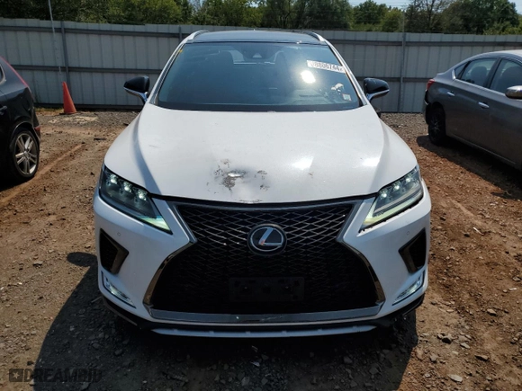 2020 Lexus RX with VIN 2T2YZMDA8LC224917, listed as a Copart auction lot 68806744 with 9,881 mi miles and Salvage Title. Bid and sale history available at carsss.com. Image 5.