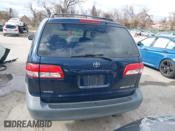 2003 Toyota Sienna LE with VIN 4T3ZF13C83U544926, listed as a IAAI auction lot 41745539 with 184,517 mi miles and . Bid and sale history available at carsss.com. Image 17.