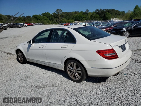 2013 Mercedes-Benz C-Class C 250 Sport with VIN WDDGF4HB0DR274879, listed as a Copart auction lot 52734975 with 115,617 mi miles and Clean Title. Bid and sale history available at carsss.com. Image 2.