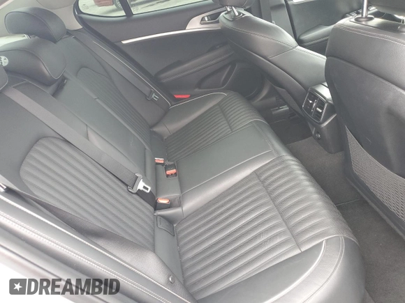 2019 Genesis G70 Advanced with VIN KMTG74LEXKU024019, listed as a Copart auction lot 50832935 with 111,373 mi miles and Salvage Title. Bid and sale history available at DreamBid. Image 10.