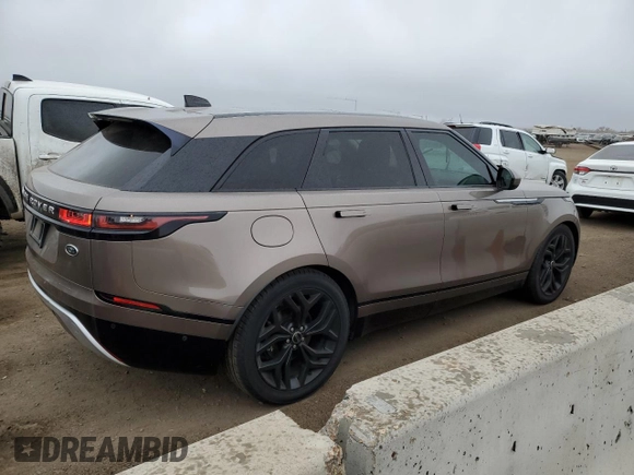 2018 Land Rover Range Rover Velar with VIN SALYC2RV4JA702668, listed as a Copart auction lot 48980875 with 46,803 mi miles and Clean Title. Bid and sale history available at DreamBid. Image 3.