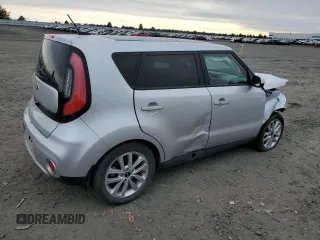 2017 Kia Soul + with VIN KNDJP3A5XH7437177, listed as a Copart auction lot 48389185 with 44,662 mi miles and Salvage Title. Bid and sale history available at carsss.com. Image 3.
