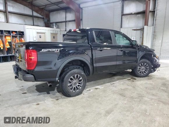 2021 Ford Ranger XL with VIN 1FTER4FH9MLD43538, listed as a Copart auction lot 56392075 with 64,336 mi miles and Salvage title. Bid and sale history available at DreamBid. Image 3.
