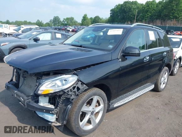 2018 Mercedes-Benz GLE 350 with VIN 4JGDA5HB9JB030035, listed as a IAAI auction lot 42405465 with 84,556 mi miles and . Bid and sale history available at DreamBid. Image 2.