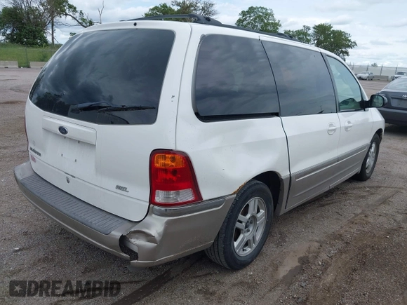 2003 Ford Windstar SEL with VIN 2FMZA53423BA93926, listed as a IAAI auction lot 42537144 with 131,149 mi miles and . Bid and sale history available at DreamBid. Image 4.