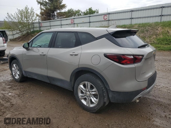 2021 Chevrolet Blazer LT z VIN 3GNKBCRS0MS567338, wystawiony jako Copart lot #55032155 z przebiegiem 50 202 mil mil oraz Szkoda całkowita • Salvage title. Historia ofert i sprzedaży dostępna na DreamBid. Obrazek 2.
