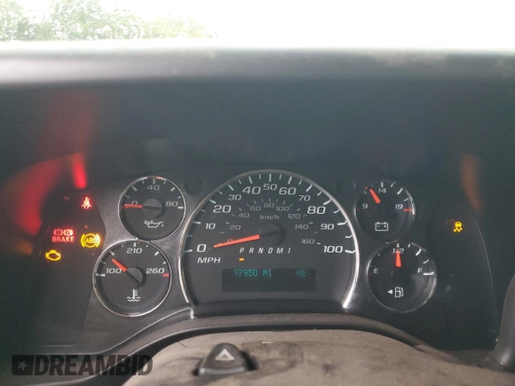 2014 Chevrolet Express Passenger 1LS with VIN 1GAZGZFAXE1105162, listed as a Copart auction lot 72773154 with 97,950 mi miles and Salvage title. Bid and sale history available at DreamBid. Image 9.