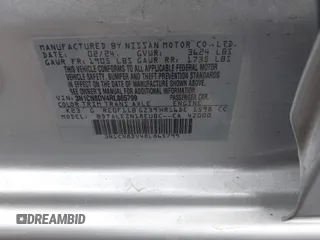 2024 Nissan Versa S z VIN 3N1CN8DV4RL865799, wystawiony jako IAAI lot #42044021 z przebiegiem 13 282 mil mil oraz . Historia ofert i sprzedaży dostępna na DreamBid. Obrazek 9.