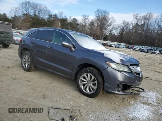 2017 Acura RDX with VIN 5J8TB3H36HL004752, listed as a Copart auction lot 42324575 with 142,586 mi miles and Salvage Title. Bid and sale history available at carsss.com. Image 4.