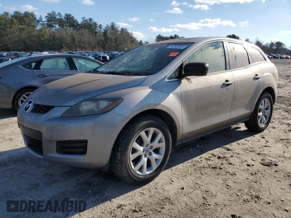 2007 Mazda CX-7 Sport with VIN JM3ER293770109948, listed as a Copart auction lot 84352824 with 87,693 mi miles and Non Repairable. Bid and sale history available at carsss.com. Image 1.