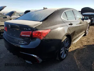 2020 Acura TLX w/Technology Pkg with VIN 19UUB3F40LA000233, listed as a Copart auction lot 87072964 with 81,285 mi miles and Salvage Title. Bid and sale history available at carsss.com. Image 3.