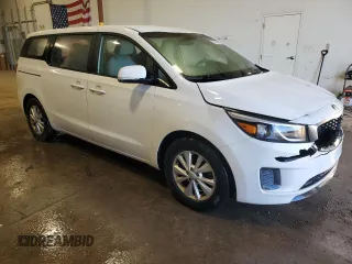 2018 Kia Sedona L with VIN KNDMA5C17J6401561, listed as a Copart auction lot 46232155 with 131,542 mi miles and Clean Title. Bid and sale history available at carsss.com. Image 4.