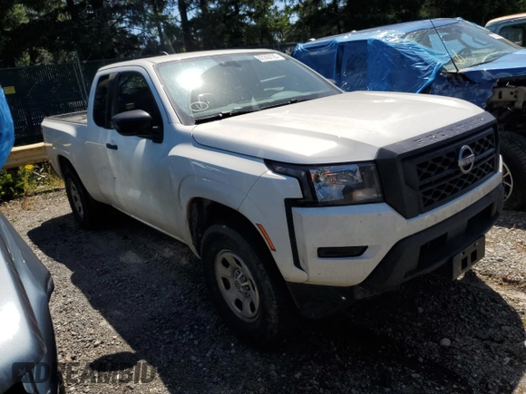 2022 Nissan Frontier SV with VIN 1N6ED1CM1NN687690, listed as a Copart auction lot 62369725 with 45,344 mi miles and Salvage title. Bid and sale history available at DreamBid. Image 4.