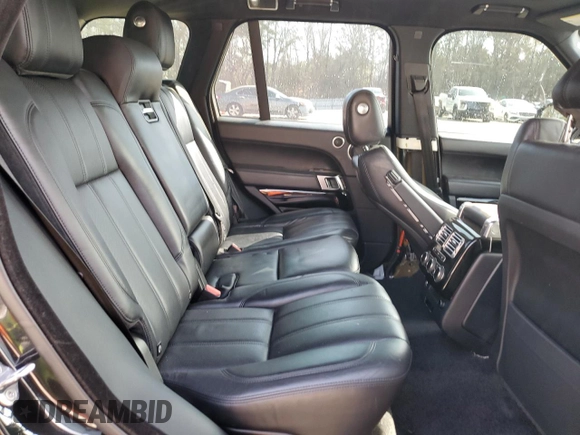 2015 Land Rover Range Rover HSE with VIN SALGS2VF9FA204602, listed as a Copart auction lot 49229455 with 97,940 mi miles and Salvage title. Bid and sale history available at DreamBid. Image 11.