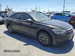 2020 Volkswagen Jetta S with VIN 3VWC57BU9LM089606, listed as a Copart auction lot 56483615 with 76,441 mi miles and Salvage title. Bid and sale history available at DreamBid. Image 4.