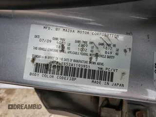 2010 Mazda 3 S Grand Touring with VIN JM1BL1S53A1193951, listed as a Copart auction lot 50899615 with 205,103 mi miles and Salvage Title. Bid and sale history available at carsss.com. Image 13.