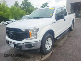 2018 Ford F-150 XL with VIN 1FTEX1EP5JFA59833, listed as a IAAI auction lot 42556539 with 190,136 mi miles and . Bid and sale history available at DreamBid. Image 1.