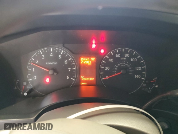 2016 Nissan NV S with VIN 5BZBF0AA5GN851741, listed as a Copart auction lot 61637615 with 212,887 mi miles and Salvage title. Bid and sale history available at DreamBid. Image 9.