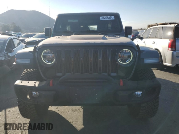 2020 Jeep Wrangler Unlimited Recon with VIN 1C4HJXFN5LW304700, listed as a Copart auction lot 86005334 with 32,786 mi miles and Salvage title. Bid and sale history available at DreamBid. Image 5.
