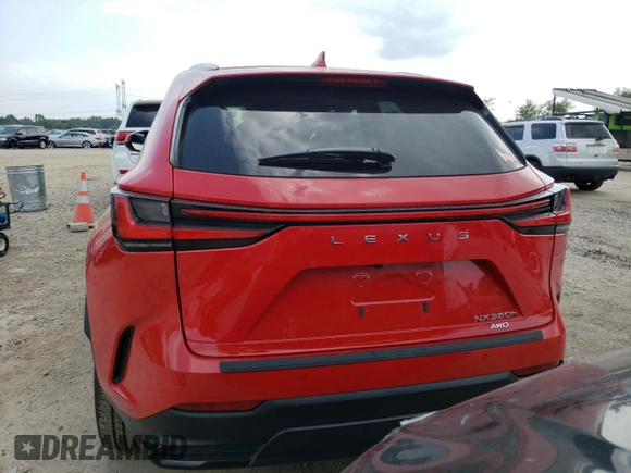 2023 Lexus NX 350h Luxury with VIN 2T2HKCEZ3PC015304, listed as a Copart auction lot 63132423 with Not Provided miles and . Bid and sale history available at DreamBid. Image 6.