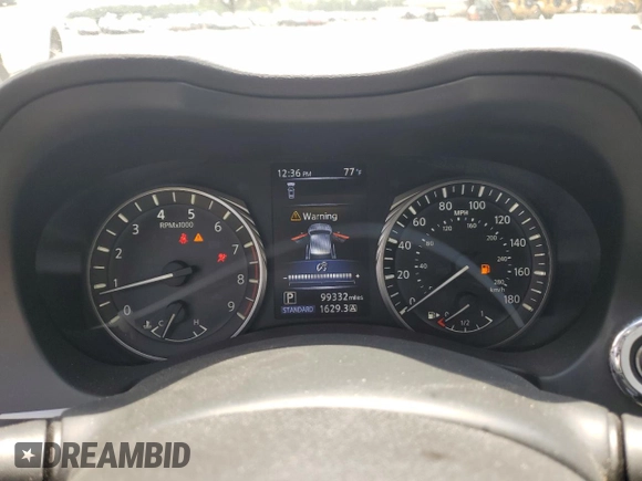 2020 Infiniti Q50 Luxe z VIN JN1EV7AP1LM204284, wystawiony jako Copart lot #55536325 z przebiegiem 99 332 mil mil oraz Nie do naprawy • Non repairable. Historia ofert i sprzedaży dostępna na DreamBid. Obrazek 9.