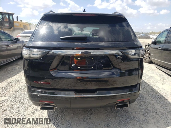 2021 Chevrolet Traverse Premier with VIN 1GNERKKW7MJ199533, listed as a Copart auction lot 41613893 with 46,996 mi miles. Bid and sale history available at carsss.com. Image 6.