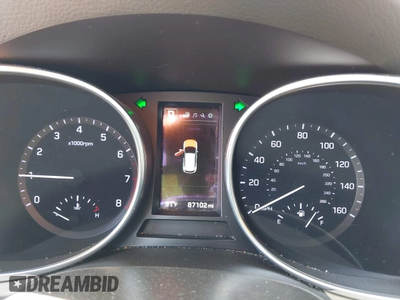 2017 Hyundai Santa Fe 2.4L z VIN 5XYZU3LB4HG462058, wystawiony jako IAAI lot #41861190 z przebiegiem 87 102 mil mil oraz . Historia ofert i sprzedaży dostępna na DreamBid. Obrazek 7.