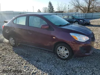 2020 Mitsubishi Mirage G4 ES with VIN ML32F3FJ1LHF06926, listed as a Copart auction lot 50334555 with 90,335 mi miles and Salvage Title. Bid and sale history available at carsss.com. Image 4.
