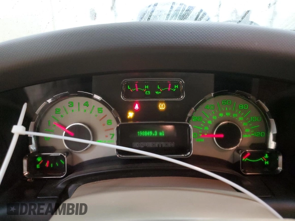 2007 Ford Expedition Max Eddie Bauer with VIN 1FMFK18597LA02554, listed as a Copart auction lot 43707735 with 198,849 mi miles and Clean Title. Bid and sale history available at DreamBid. Image 9.