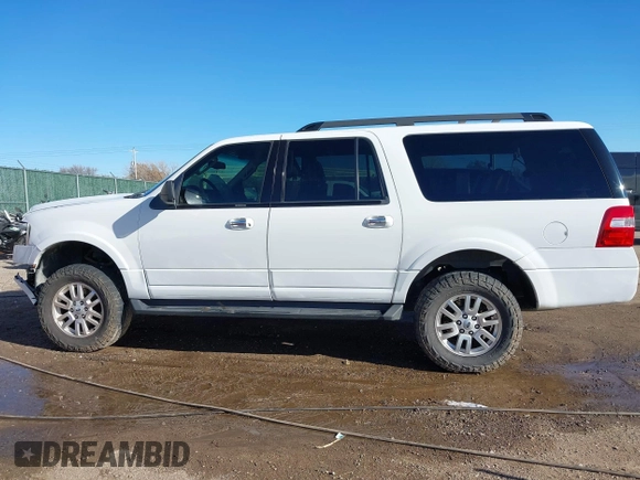 2013 Ford Expedition EL XLT with VIN 1FMJK1J58DEF12950, listed as a IAAI auction lot 40992286 with 185,786 mi miles. Bid and sale history available at carsss.com. Image 14.