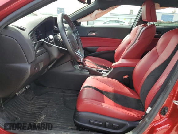 2020 Acura ILX Premium with VIN 19UDE2F8XLA002530, listed as a Copart auction lot 53042955 with 49,067 mi miles and Salvage title. Bid and sale history available at DreamBid. Image 7.