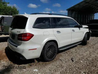 2018 Mercedes-Benz GLS with VIN 4JGDF7FE4JB070887, listed as a Copart auction lot 59777174 with 97,105 mi miles and Non Repairable. Bid and sale history available at carsss.com. Image 3.