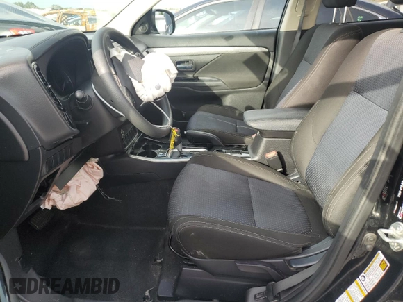2018 Mitsubishi Outlander ES with VIN JA4AD2A34JZ006680, listed as a Copart auction lot 59897555 with 56,709 mi miles and Salvage title. Bid and sale history available at DreamBid. Image 7.