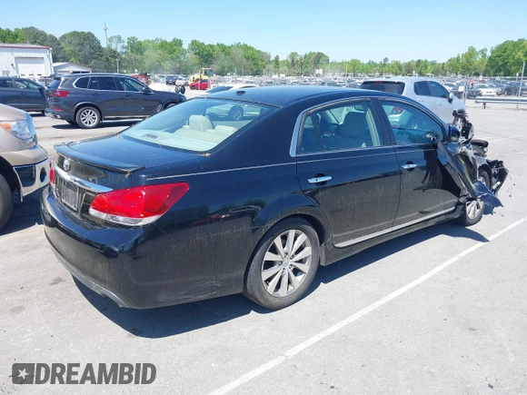 2011 Toyota Avalon with VIN 4T1BK3DB2BU404537, listed as a IAAI auction lot 41989468 with 180,403 mi miles and . Bid and sale history available at carsss.com. Image 4.