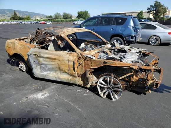 2017 Ford Mustang EcoBoost Premium with VIN 1FATP8UH4H5205798, listed as a Copart auction lot 55451785 with Not provided miles and Non repairable. Bid and sale history available at DreamBid. Image 4.