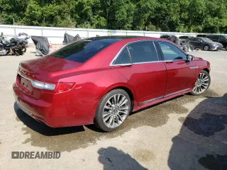 2017 Lincoln Continental Reserve with VIN 1LN6L9NC2H5610615, listed as a Copart auction lot 64958794 with 88,520 mi miles and Salvage Title. Bid and sale history available at carsss.com. Image 3.