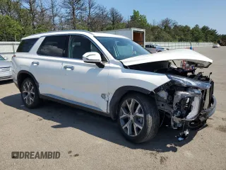 2022 Hyundai Palisade SEL с VIN KM8R4DHE1NU458094, выставлен на аукционе Copart как лот 62136285 с пробегом 36 021 миль миль и Списание • Salvage title. История ставок и продаж доступна на DreamBid. Изображение 4.