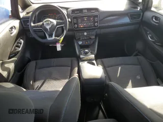 2025 Nissan LEAF SV Plus with VIN 1N4CZ1CV7SC561383, listed as a Copart auction lot 77488484 with 1,565 mi miles and Salvage Title. Bid and sale history available at carsss.com. Image 8.
