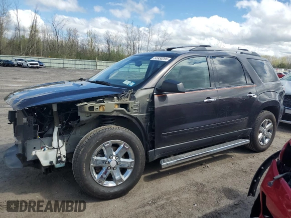 2015 GMC Acadia SLE z VIN 1GKKVPKDXFJ119698, wystawiony jako Copart lot #55950295 z przebiegiem 149 886 mil mil oraz Szkoda całkowita • Salvage title. Historia ofert i sprzedaży dostępna na DreamBid. Obrazek 1.