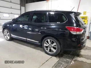 2015 Nissan Pathfinder S with VIN 5N1AR2MMXFC681953, listed as a Copart auction lot 80272294 with 103,942 mi miles and Salvage title. Bid and sale history available at DreamBid. Image 2.